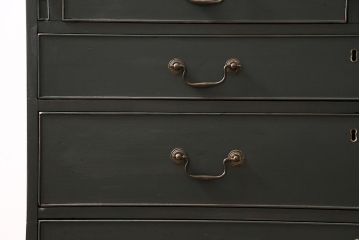 アンティーク家具　イギリスアンティーク　マホガニー材　内部まで意匠が凝っているおしゃれなライティングビューロー(簿記机、在宅ワーク、在宅用ワークデスク)(R-045806)