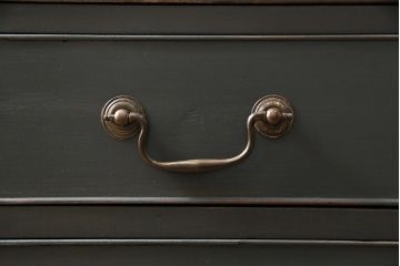 アンティーク家具　イギリスアンティーク　マホガニー材　内部まで意匠が凝っているおしゃれなライティングビューロー(簿記机、在宅ワーク、在宅用ワークデスク)(R-045806)