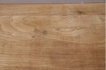 アンティーク家具　昭和初期　ストリップド(剥離)　栗材・天板突き板　ナチュラルな木肌が魅力の文机(ローテーブル)(R-045811)