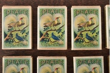 大正9年　専売局記念煙草　欧州大戦終息20個(外箱付)中身入り(R-045818)