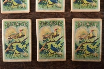 大正9年　専売局記念煙草　欧州大戦終息20個(外箱付)中身入り(R-045818)