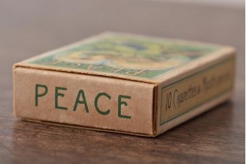 大正9年　専売局記念煙草　欧州大戦終息20個(外箱付)中身入り(R-045818)