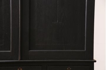 アンティーク家具　大正ロマン　ナラ材　上手物のシックなワードローブ(クローゼット)(R-045856)