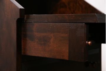 ビンテージ家具　松本民芸家具　#33A型　コンパクトなライティングビューロー(机、在宅ワーク、在宅用デスク)(定価約29万円)(R-045858)