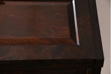 ビンテージ家具　松本民芸家具　#33A型　コンパクトなライティングビューロー(机、在宅ワーク、在宅用デスク)(定価約29万円)(R-045858)