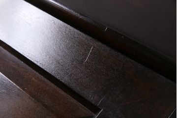 ビンテージ家具　松本民芸家具　#33A型　コンパクトなライティングビューロー(机、在宅ワーク、在宅用デスク)(定価約29万円)(R-045858)