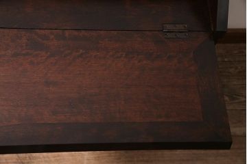ビンテージ家具　松本民芸家具　#33A型　コンパクトなライティングビューロー(机、在宅ワーク、在宅用デスク)(定価約29万円)(R-045858)