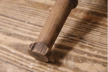 アンティーク家具　昭和初期　ストリップド(剥離)　ナチュラルインテリアにおすすめのローテーブル(センターテーブル)(R-045860)