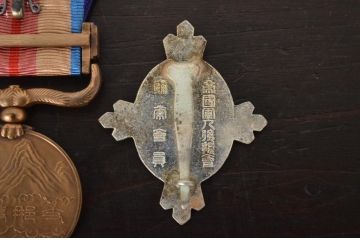 記章　勲章　徽章　等まとめて12点セット(旧日本軍、大満州国建国、帝国軍人、従軍)(R-045873)