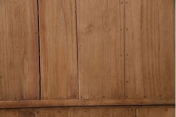 アンティーク家具　桐材　たくさんの棚板が魅力の重ね戸棚(収納棚、キャビネット)(R-045916)