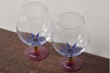 北欧　KOSTA　BODA(コスタボダ)　ワイングラス2客(R-045939)