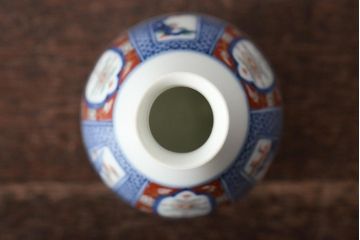 柿右衛門　深鉢2点　徳利1点(染付、渦福龍図、和食器)(R-045941)