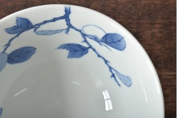 柿右衛門　深鉢2点　徳利1点(染付、渦福龍図、和食器)(R-045941)