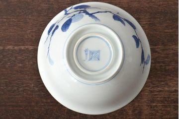 柿右衛門　深鉢2点　徳利1点(染付、渦福龍図、和食器)(R-045941)