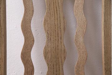 アンティーク家具　イギリスアンティーク　ストリップド(剥離)　オーク材　素朴な木味のダイニングチェア(椅子)(R-045948)