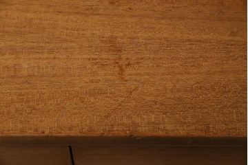 ヴィンテージ家具　北欧ビンテージ　ペイント　イギリス　nathan社(ネイサン)　チーク材　グレーのペイントが可愛らしいウォールユニット(キャビネット、棚)(R-045951)