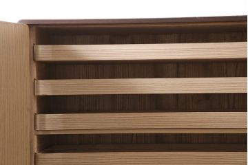 中古　伝統工芸品　衣装盆付き　牡丹の前飾りが素敵な重ね加茂総桐箪笥(総桐たんす、和タンス、衣装箪笥、着物箪笥)(定価約120万円)(R-045953)