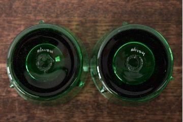 船木倭帆(Shizu)　グラス2点(吹きガラス、作家物、コップ、タンブラー)(R-045962)