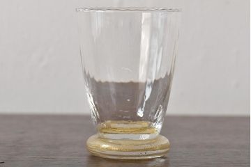 ベネチアンガラス　金箔グラス6客(タンブラー、コップ)(R-045968)