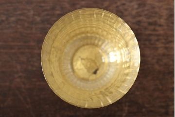 ベネチアンガラス　金箔グラス6客(タンブラー、コップ)(R-045969)