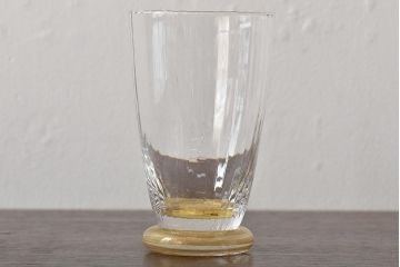 ベネチアンガラス　金箔グラス6客(タンブラー、コップ)(R-045969)