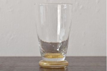 ベネチアンガラス　金箔グラス6客(タンブラー、コップ)(R-045969)