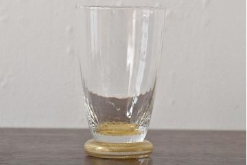 ベネチアンガラス　金箔グラス6客(タンブラー、コップ)(R-045969)