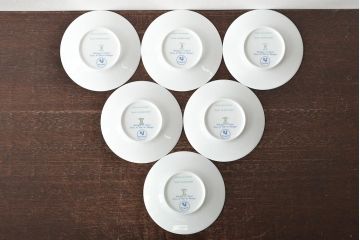 フランス　LIMOGES　リモージュ　ceralene　カップ&ソーサー6客セット(洋食器)(R-045973)