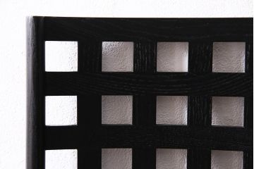 中古　Cassina(カッシーナ)　HILL HOUSE,1(ヒルハウス1)　CHARLES RENNIE MACKINTOSH(チャールズ・レニー・マッキントッシュ)　ラダーバックチェア(椅子)(定価約35万円)(R-045988)