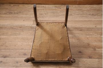 アンティーク家具　フランスアンティーク　マホガニー材　アールデコ様式のお洒落なチェア(椅子)(R-045989)