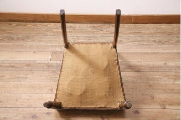 アンティーク家具　フランスアンティーク　マホガニー材　アールデコ様式のお洒落なチェア(椅子)(R-045991)