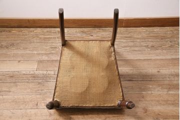 アンティーク家具　フランスアンティーク　マホガニー材　アールデコ様式のお洒落なチェア(椅子)(R-045992)