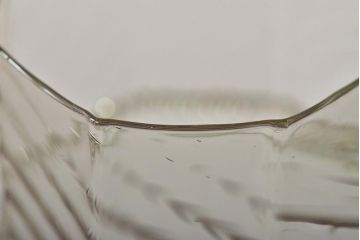 イタリア　ベネチアンガラス　八角形　グリーン　緑　グラス2客セット(コップ、ペアグラス、ヴェネチアングラス)(R-046003)