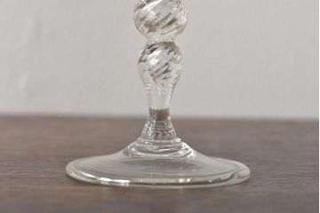 イタリア　ベネチアンガラス　ワイングラス　2客セット(ペアグラス、ヴェネチアングラス)(R-046005)