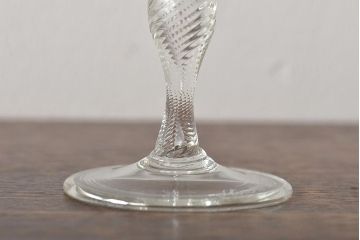 イタリア　ベネチアンガラス　ワイングラス　2客セット(ペアグラス、ヴェネチアングラス)(R-046005)