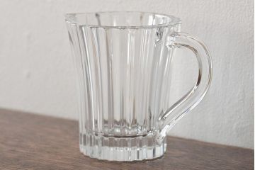 フランス　Baccarat　バカラ　ミルニュイ　クリーマー(ガラスピッチャー、ミルクジャグ、フルレッドクリスタルガラス)(R-046006)