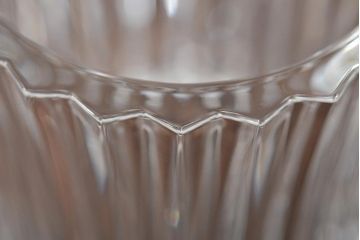 フランス　Baccarat　バカラ　ミルニュイ　クリーマー(ガラスピッチャー、ミルクジャグ、フルレッドクリスタルガラス)(R-046006)