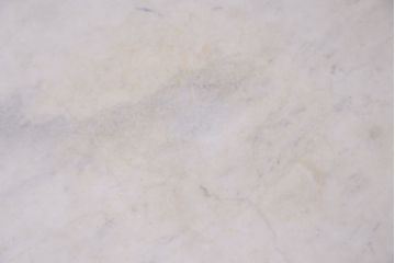 アンティーク家具　昭和中期　当店ペイント　大理石天板付き　丸みのあるフォルムとペイントカラーが可愛らしいサイドテーブル(ラウンドテーブル)(R-046008)