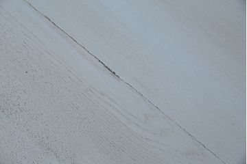 アンティーク家具　昭和中期　当店ペイント　大理石天板付き　丸みのあるフォルムとペイントカラーが可愛らしいサイドテーブル(ラウンドテーブル)(R-046008)