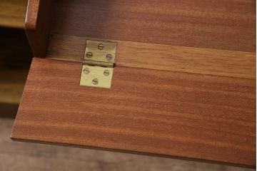 ヴィンテージ家具　北欧ビンテージ　ペイント　レア!　G-PLAN(ジープラン)　珍しいユニットタイプのコーナーキャビネット(ユニットキャビネット、テレビボード、デスク、在宅ワーク、在宅用)(R-046013)