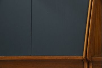ヴィンテージ家具　北欧ビンテージ　ペイント　レア!　G-PLAN(ジープラン)　珍しいユニットタイプのコーナーキャビネット(ユニットキャビネット、テレビボード、デスク、在宅ワーク、在宅用)(R-046013)