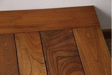 中古　民芸家具　ケヤキ材　和の風情を感じる関西火鉢(囲炉裏、長火鉢、座卓、ローテーブル)(R-046014)
