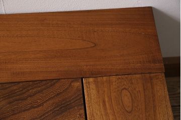 中古　民芸家具　ケヤキ材　和の風情を感じる関西火鉢(囲炉裏、長火鉢、座卓、ローテーブル)(R-046014)