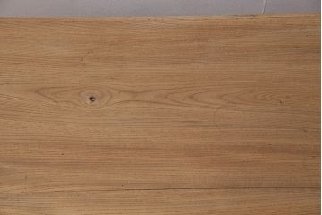 アンティーク家具　昭和初期　ストリップド(剥離)　総ケヤキ材　杢目が楽しめるシンプルなつくりの座卓(ローテーブル、センターテーブル)(R-046022)