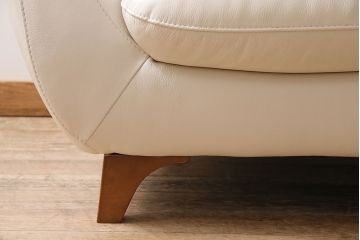 中古　NATUZZI(ナツッジ)　Italsofa(イタルソファ)　本革　イタリアモダンな1Pソファ(アームチェア、一人掛け)(R-046023)