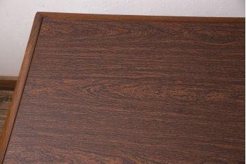 和製ビンテージ　飛騨家具　柏木工　レア!　昭和の薫り漂う優美なダイニングテーブル(テーブル、机、4人掛け)(R-046027)