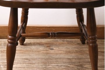 中古　飛騨産業　ビンテージキツツキ　穂高　WINDSOR　カントリースタイルにおすすめのウィンザーチェア(椅子、ダイニングチェア、ウインザーチェア)(R-046031)