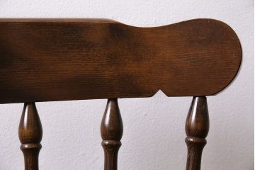中古　飛騨産業　ビンテージキツツキ　穂高　WINDSOR　カントリースタイルにおすすめのウィンザーチェア(椅子、ダイニングチェア、ウインザーチェア)(R-046032)