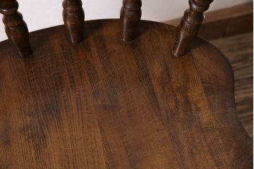 中古　飛騨産業　ビンテージキツツキ　穂高　WINDSOR　カントリースタイルにおすすめのウィンザーチェア(椅子、ダイニングチェア、ウインザーチェア)(R-046032)
