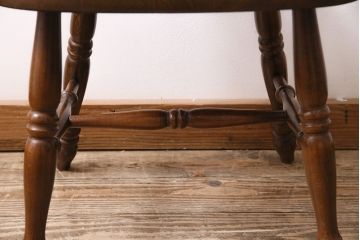 中古　飛騨産業　ビンテージキツツキ　穂高　WINDSOR　カントリースタイルにおすすめのウィンザーチェア(椅子、ダイニングチェア、ウインザーチェア)(R-046034)